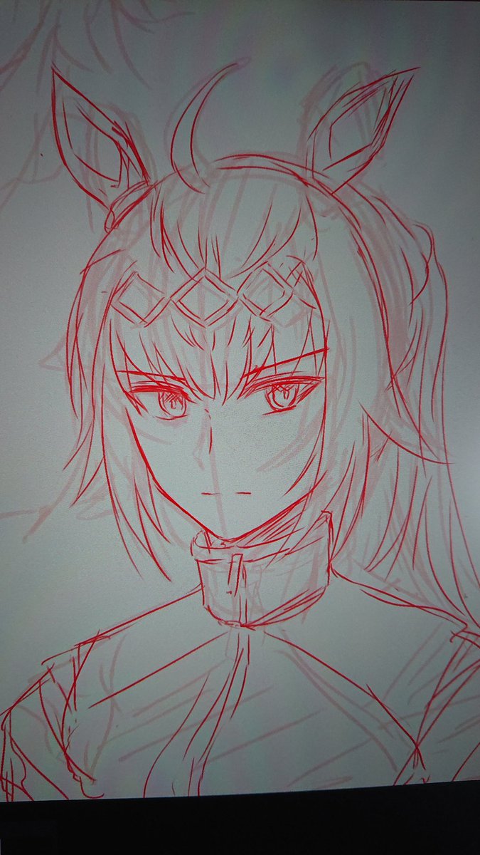 漫画のイケメンオグリ好き
描けない 