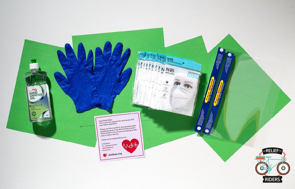 Relief Riders India tweet media