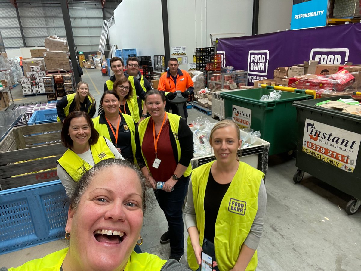 awoodgate74's tweet photo. Fabulous staff service day at some wonderful organisations #sjsnortham #shopfront #foodbank #vinnies # bicycles4humanity #thehaven https://t.co/4SzaY5sFt6