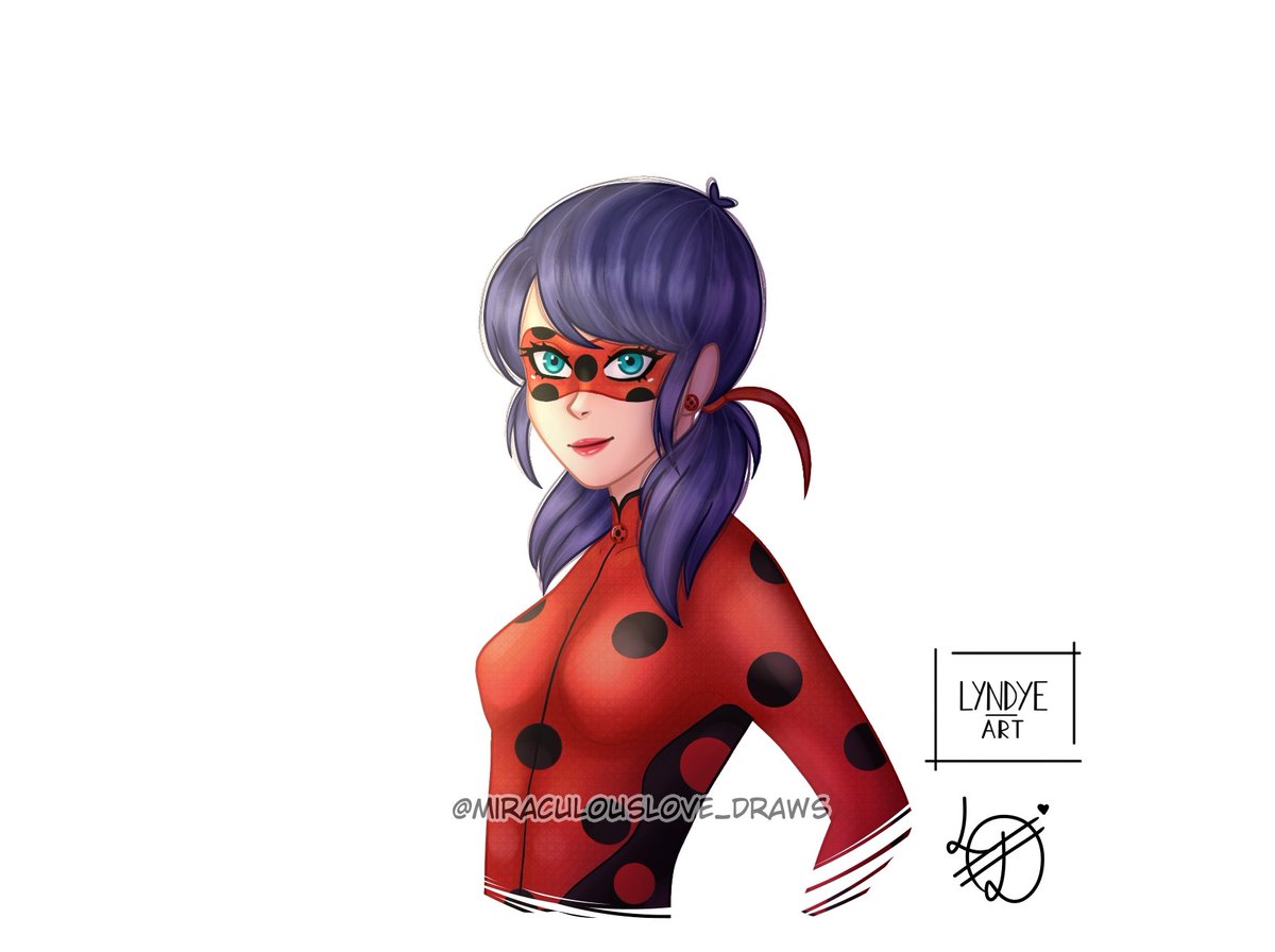 Lyndye_art's tweet photo. Ladybug with her new suit/ Ladybug con su nuevo traje😁 ♥️
#MiraculousLadybug #MiraculousSeason4 #ladybug https://t.co/u3cR59ZW2m