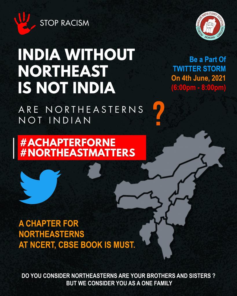 GabMepuk's tweet photo. Not only #BlackLivesMatter 
#Northeastlivesmatters too
Stop murdering our brothers and sisters from #Northeast 
#Achapterfornortheast #NortheastMatters https://t.co/goinCSGQV1