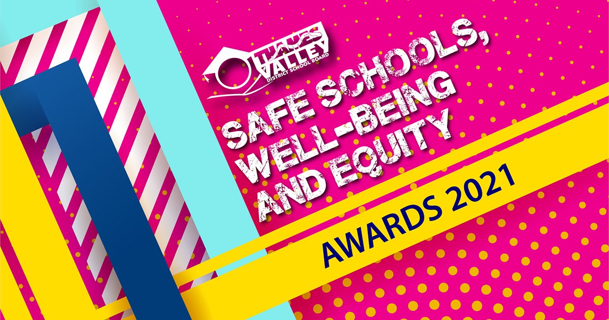 Today, students from across #TVDSB are being recognized for positive contributions towards their school community in the areas of safe schools, well-being and equity! Check out the Safe Schools, Well-Being and Equity Student Leadership Award Winners at tvdsb.ca/2021awards.