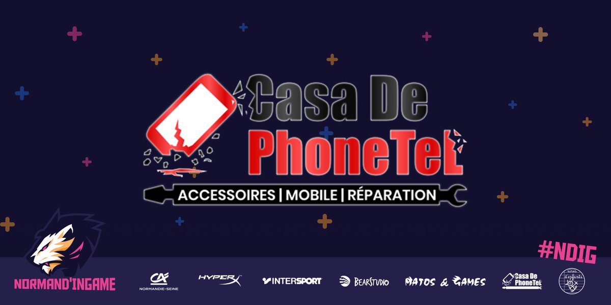 Grace à Casa de PhoneTel, un téléphone Samsung d’une valeur de 400€ est à gagner sur le tournoi Super Smash Bros Ultimate ! 🎁

Si tu veux remporter ce téléphone, il est encore de temps de t’inscrire sur normandingame.fr/tournois/super… 🎮🦁

#NDIG #SmashBrosUltimate #smash