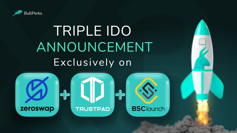 bullperks's tweet image. 🔥BullPerk's Triple threat IDO

Our IDO will be held on not 1...not 2 but 3 launchpads!

✅Check out the details HERE! qoo.ly/3ciaqu

#IDO #BLP #BullPerks #launch #launchpad