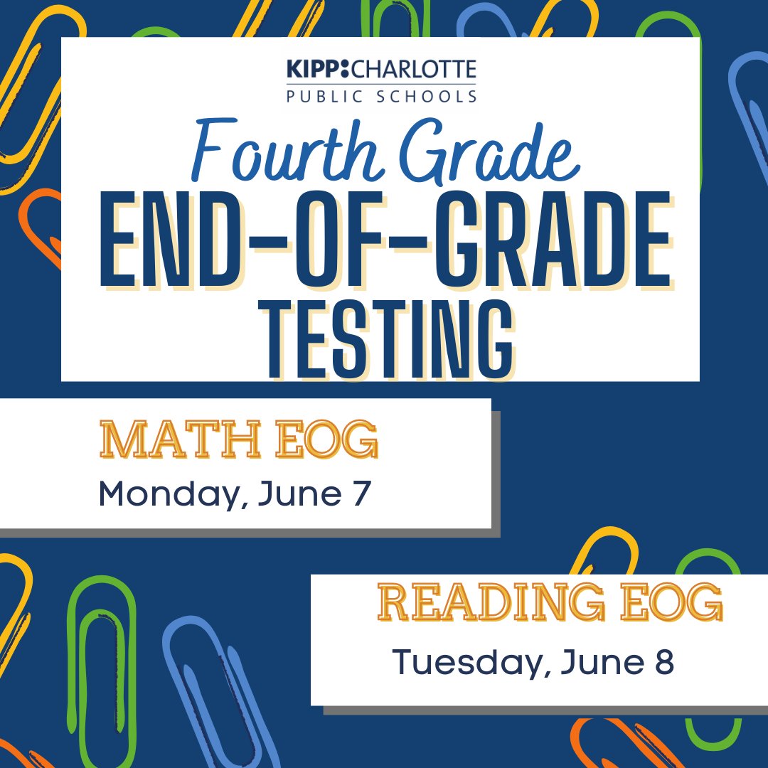 KIPPChange's tweet image. Get plenty of rest before your test!