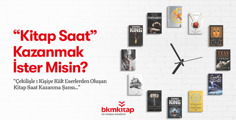 Bu Çekiliş Kaçmaz! 🎊

Çekilişle 1 kişiye 12 Kitaptan Oluşan Saat Seti Hediye. Yapman Gerekenler;

👉 <a href="/bkmkitap/">bkmkitap.com</a> Twitter Hesabımızı Takip Etmek,
👉 Bu Tweeti RT Yapmak
👉 Bu Gönderiyi Beğenmek.

Çekilişimizin Sonucu 10 Haziran Perşembe Günü Açıklanacaktır.