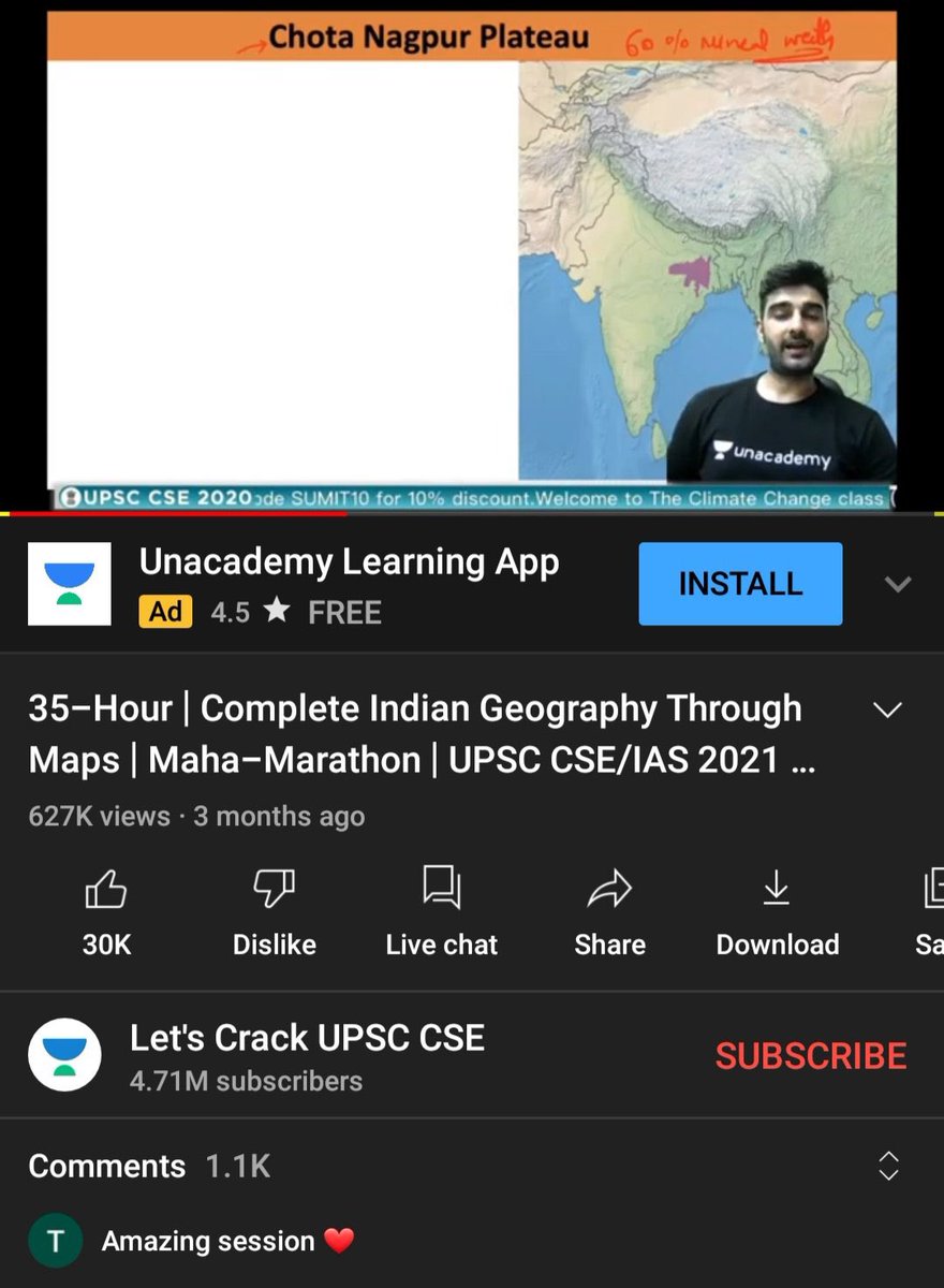 ajmeripoet's tweet image. Regular offender @unacademy now Showing wrong map to students
