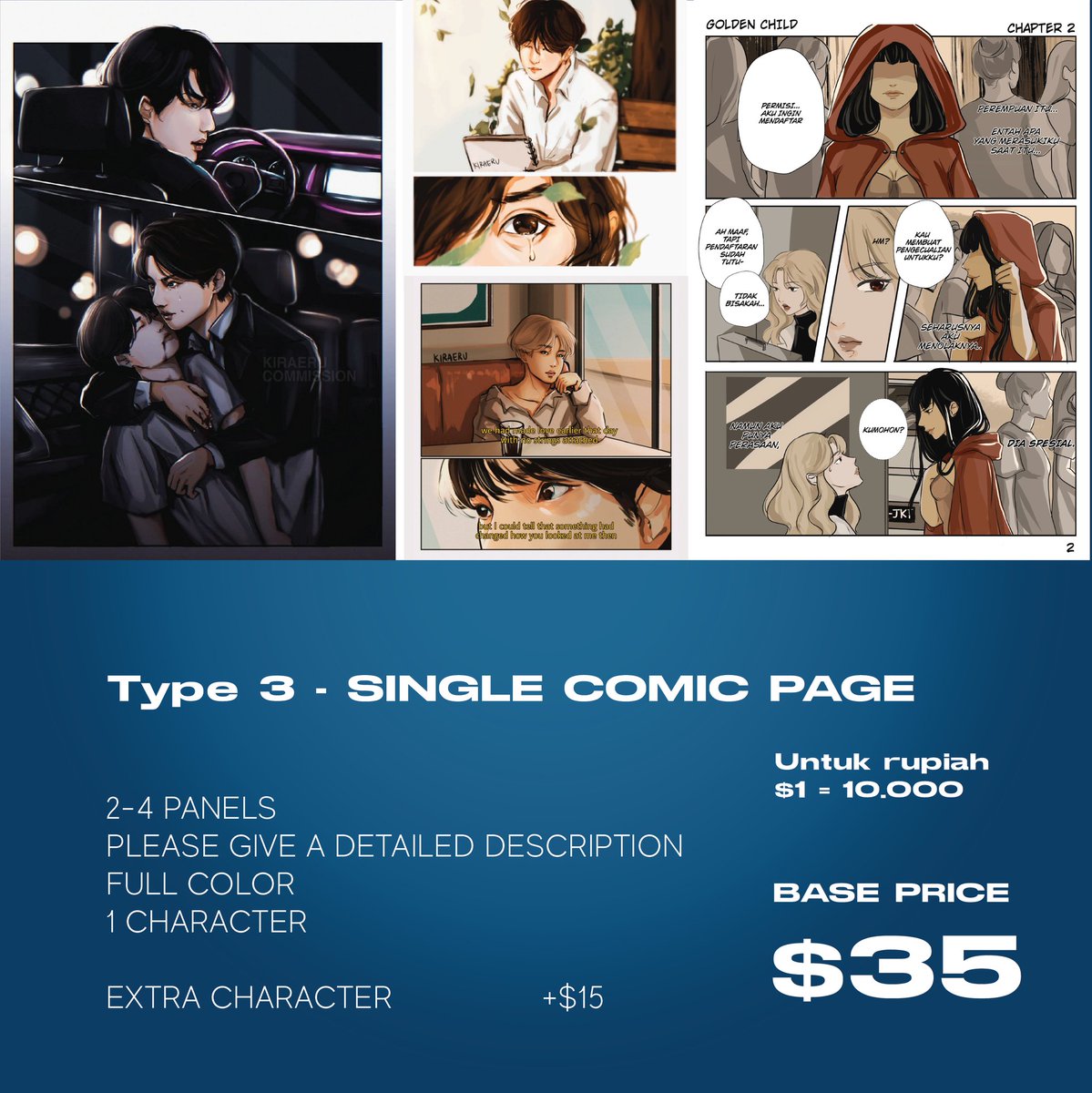 _kiraeru's tweet photo. (2/2) i also do comic and #chibicommission !! 

for every order the process will take abt 1-2 weeks <3 https://t.co/IFPHQx8ZrX