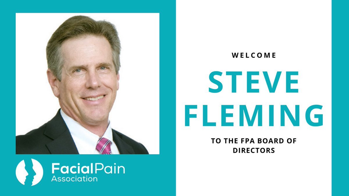 facialpainassoc's tweet image. Welcome Steve Fleming to the FPA Board of Directors 

Steve is President and CEO of The Well Spring Group, a non-profit aging services provider based in Greensboro, NC.  He developed TN in 2009 and had MVD surgery in 2015. Steve manages his recurrent #TN with medication.