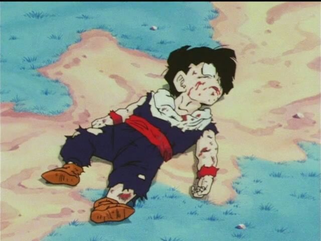 Da1qu1r1's tweet image. “Why doesn’t Gohan want to fight?”
Gohan at 5: