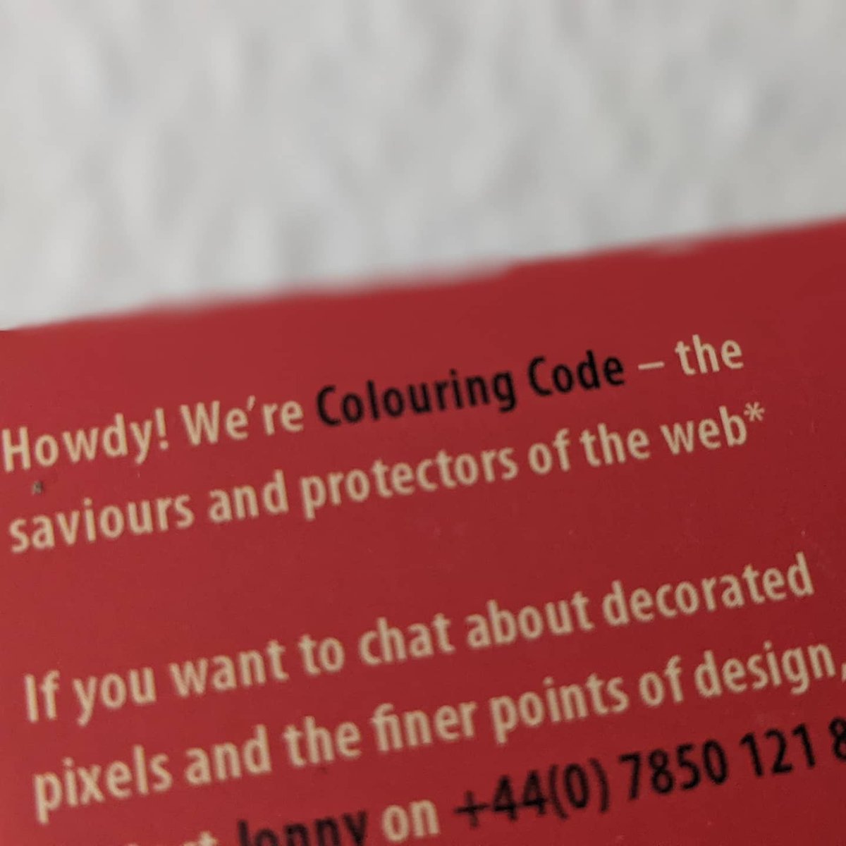 colouringcode's tweet image. Retro business cards. Dating back to 2006. Love a bit of Spot UV. 

#Design
#Code
#Web
#Print
#BusinessCards