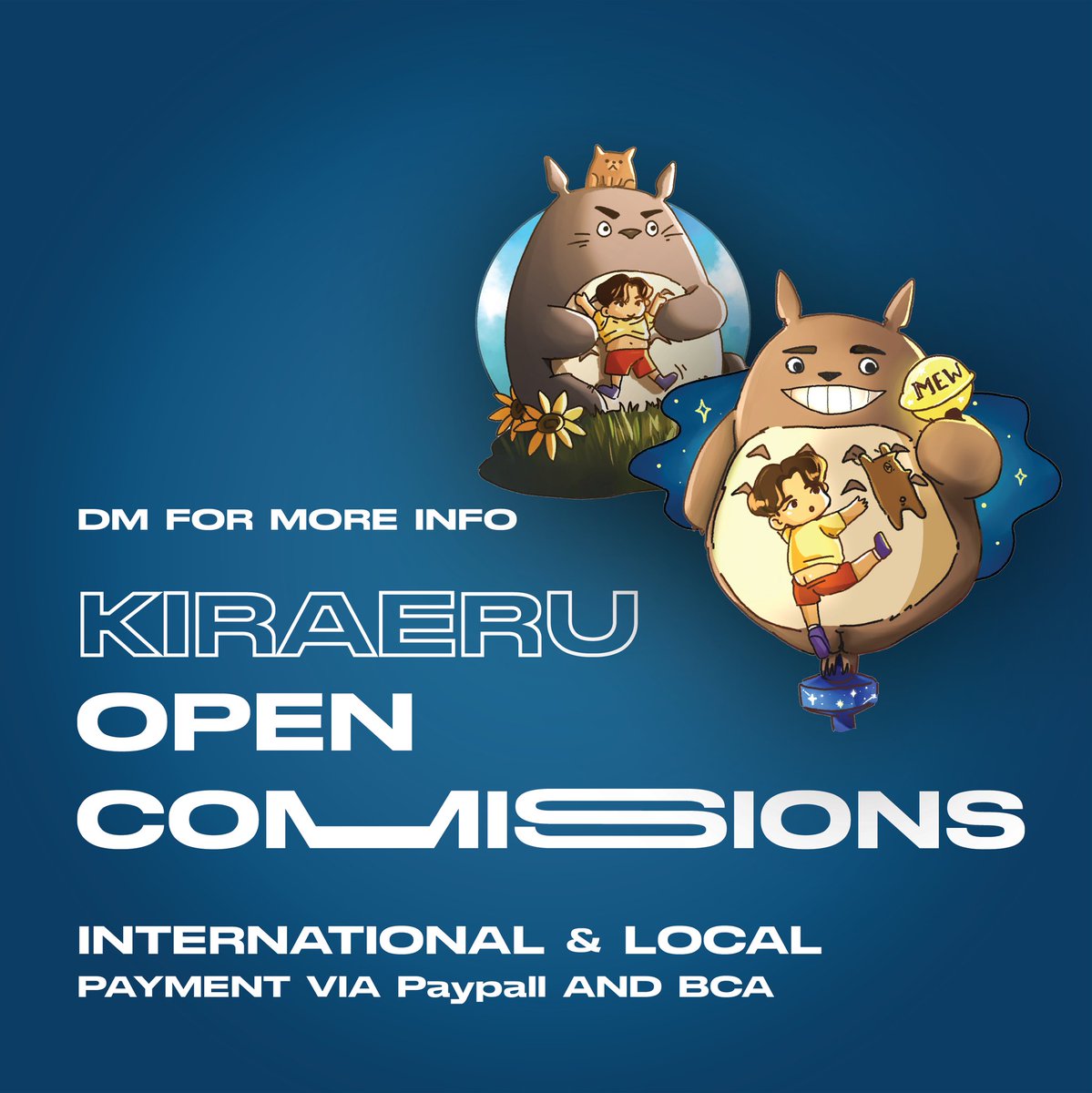 _kiraeru's tweet photo. 🌟OPEN COMMISSION🌟 (1/2)
hello! im opening my commissions again bc i need to buy tons of cat food :3 pls check it out❤
for more of my artworks you can visiy my instagram @/kiraeru or check my art thread! 

RTs are appreciated❤ 
#opencommissions #commissionsopen #ArtCommission https://t.co/UmxIzIjZaj