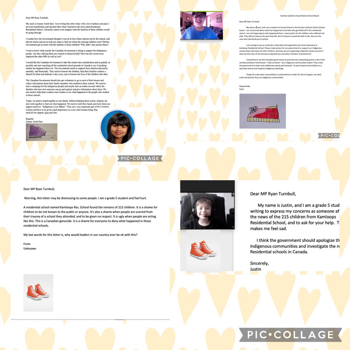 Grade 5 students wrote a letter to our local MP this week expressing their deep concern and next steps they personally feel the Canadian government should prioritize for our Indigenous communities. #EveryChildMatters <a href="/DCDSBVirtualK_8/">Durham Catholic Virtual Elementary School</a>