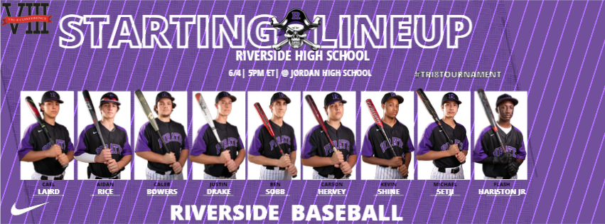 RHSBASE's tweet photo. (5) RHS takes on (4)@ADNbaseball today at Jordan HS with a 7pm start time. Round 1 of the Tri 8 Conference Tournament. #NCHSAA #tri8 #4A https://t.co/z0QCckQaI4