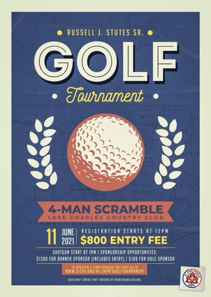 St. Louis Catholic Saints (@slchssaints) on Twitter photo Time is running out ⏳
Join us this June as we host the Russell J. Stutes Sr. Golf Tournament to celebrate everything we’ve accomplished as well as look forward to the future!
Don’t miss out and snag one of the last few spots today! ⬇️
🔗: slchs.org/allsaintsgolft…
#WeAreSaints Time is running out ⏳
Join us this June as we host the Russell J. Stutes Sr. Golf Tournament to celebrate everything we’ve accomplished as well as look forward to the future!
Don’t miss out and snag one of the last few spots today! ⬇️
🔗: slchs.org/allsaintsgolft…
#WeAreSaints