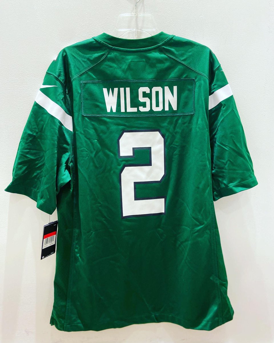 GroveCitySO's tweet photo. NEW TODAY: Zach Wilson size run (M-XL) New York Jets Nike Home Green Jersey! https://t.co/Ejhu806o8T