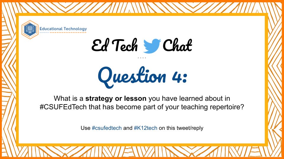 CSUF Ed Tech Program tweet media