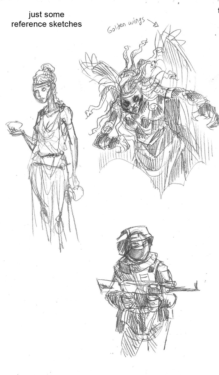 A sneak peek into the latest #Tale... 

Art by Jok