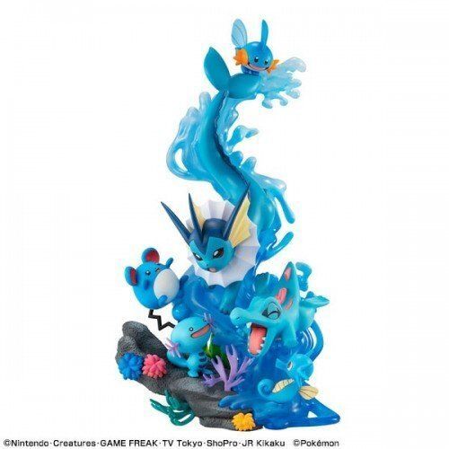 JLISTBOX's tweet image. Pre-orders for the Pokemon Water Type DIVE TO BLUE G.E.M. EX Series Figure are now open at bit.ly/2L90Zjf