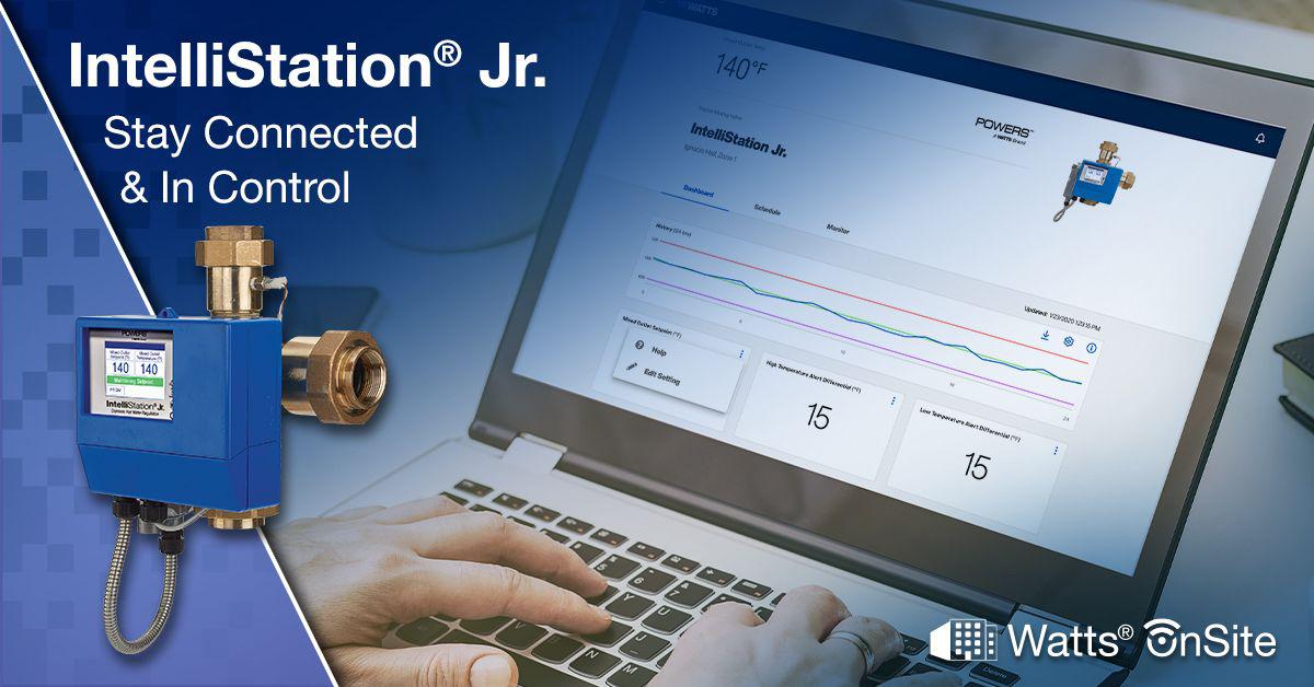 IQ2SAVEH2O's tweet photo. Monitor your facility's water system right from your phone. IntelliStation Jr. works with the Watts OnSite app to give you remote visibility and control from anywhere. 
https://t.co/ASFTxvT2FX

#digitalmixing #plumbing #plumber #mixingvalves https://t.co/gWOAvKjLrp