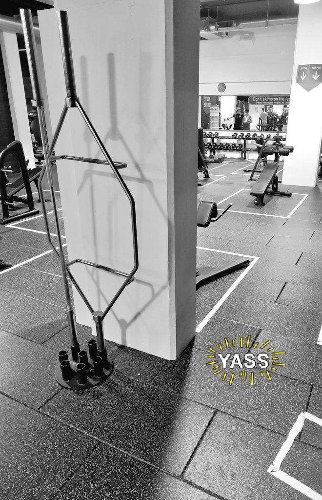 Gym gem. Can you see it?

#workout #gymlover