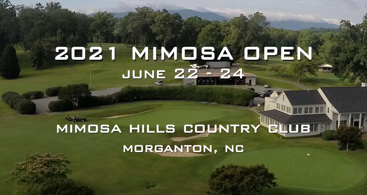There is only 2 more chance to qualify for our $40,000 TOUR CHAMPIONSHIP July 6-8

We'll be at scenic Bryan Park hosting the GREENSBORO OPEN June 15-17 (riding event) on their champions layout, followed by player favorite the MIMOSA OPEN June 22-24 in the Appalachian foothills.