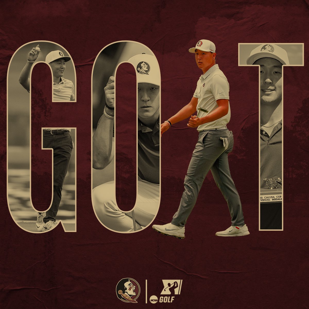The winner of the <a href="/BenHoganAward/">Ben Hogan Award presented by Baird</a> is <a href="/johnnydpak/">John Pak</a> 

I hereby proclaim him the 🐐 of FSU Golf 🍢