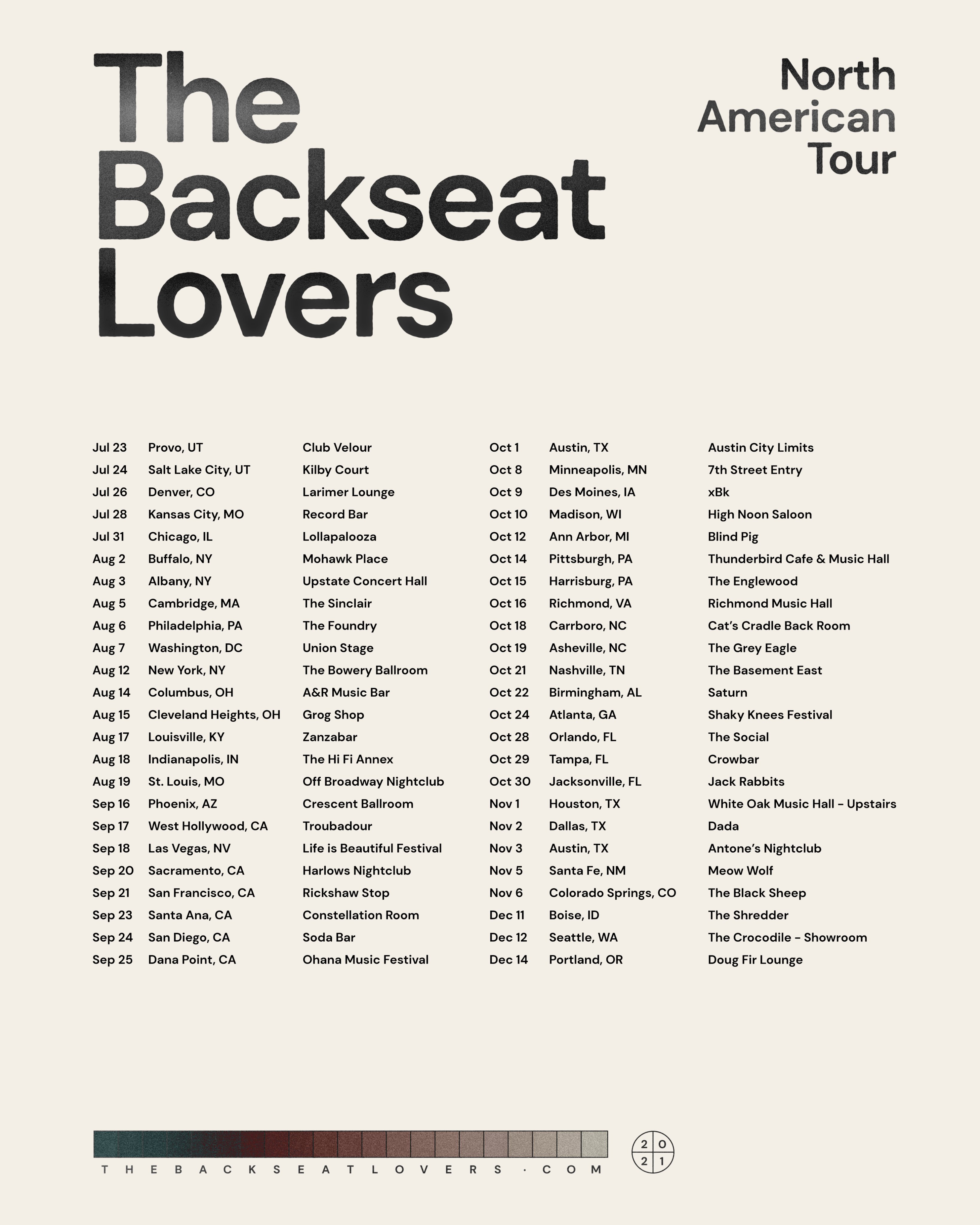 The Backseat Lovers on Twitter "It’s happening!!!! Ahhh we can’t express how excited we are to