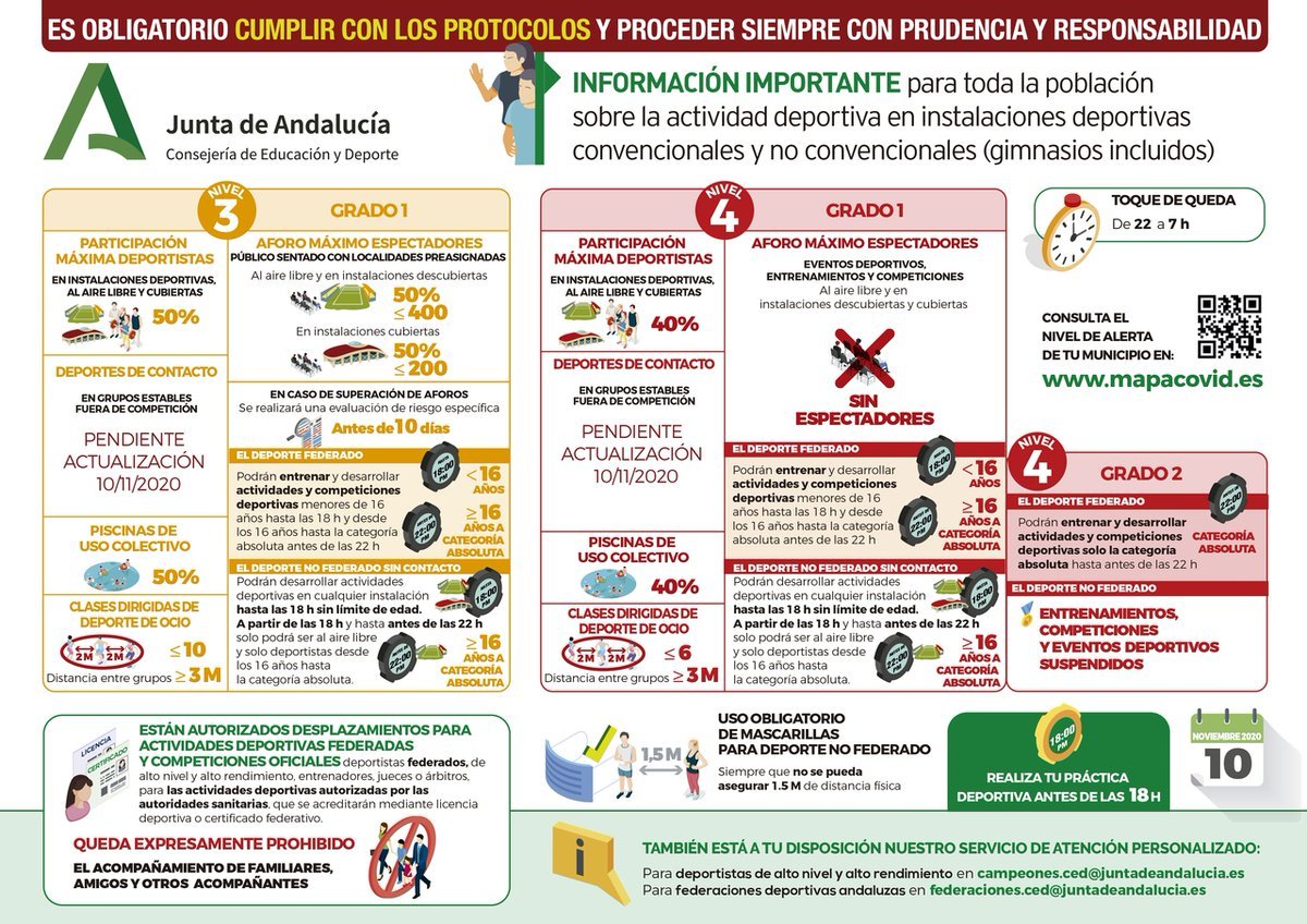 RRSS_BASILIO's tweet photo. 📣Información de interés para la práctica de  actividades deportivas en Andalucía 🤾🧗‍♂️🏊‍♀️
▶️https://t.co/wcIJD8ebp1
@CursoRRSS_305  #CursoRRSS_305 https://t.co/az6WL7wZ7Z