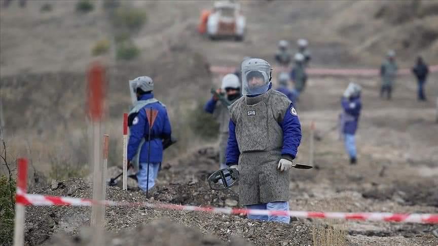 ArzuAbdullah1's tweet photo. The fact that Armenia does not provide minefield maps to Azerbaijan is a war crime #ArmenianWarCrimes #FreeUsFromLandMines https://t.co/Erh5UaDjr3