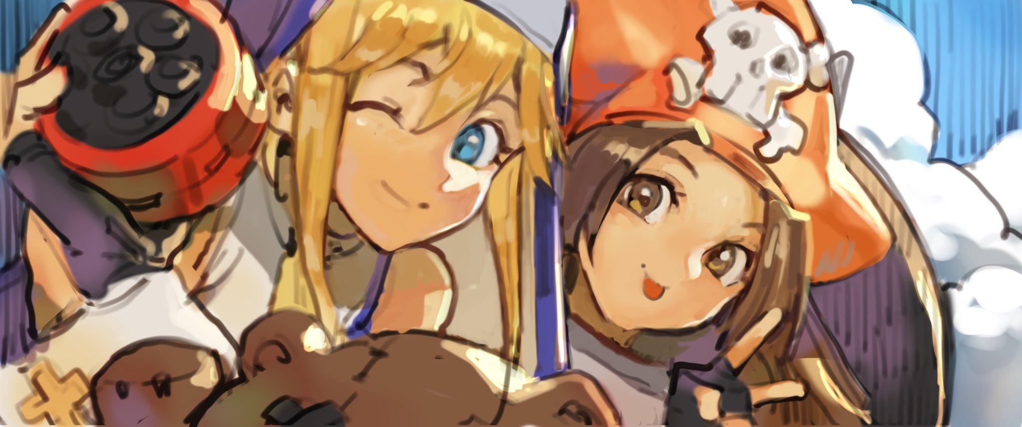 found someone who can draw a really good Bridget! (@unclerabbitii) : r/ Guiltygear