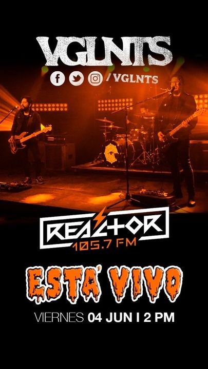 Permanezcan en sintonía de #EstáVivo que en unos minutos que en breve <a href="/luisalaouija/">Luisa La Ouija</a> estará platicando con <a href="/vglnts/">VGLNTS</a> sobre la presentación que ofrecerán a mediados de este mes 🎸⚡