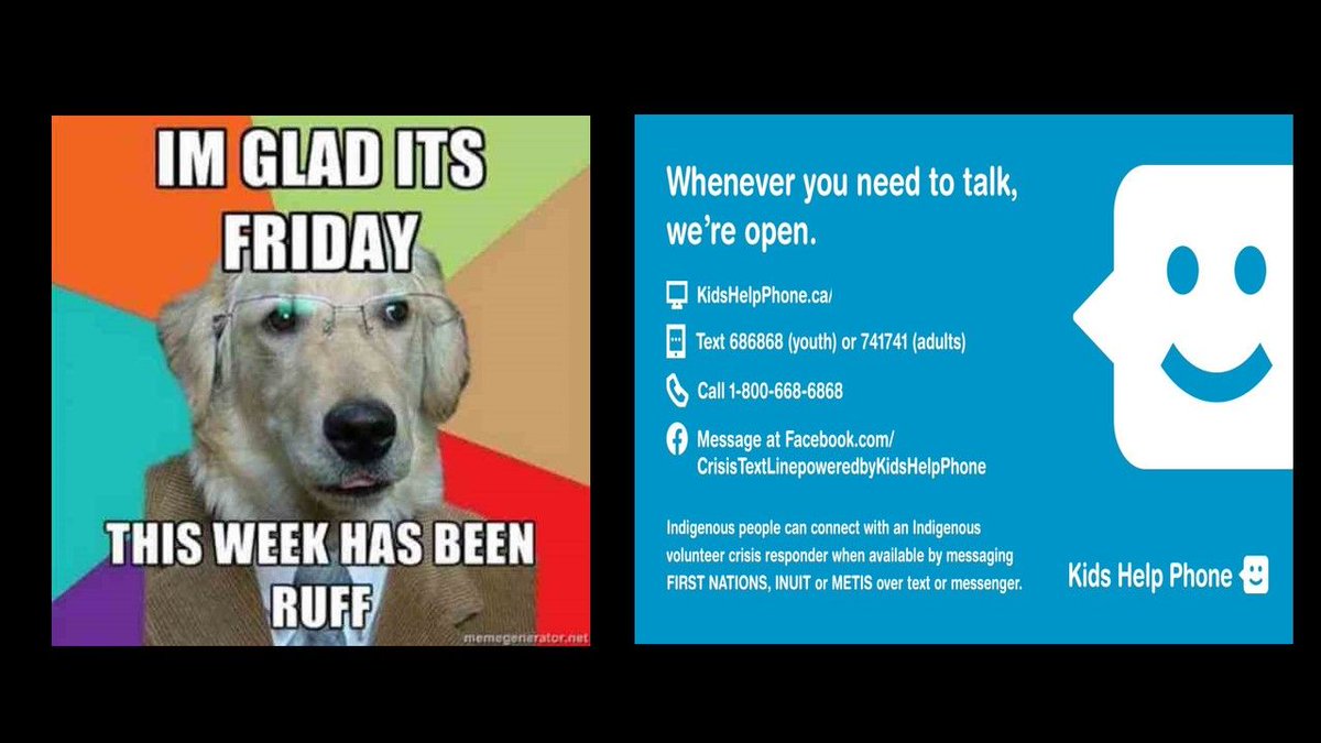 TVDSBcares's tweet photo. It's the weekend, but please reach out if you're needing to talk this weekend. Kids Help Phone is available 24/7. https://t.co/FU4NbbWWUl