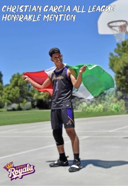 Senior @christianrod_1 spent all 4 years of his career leading the varsity team! We are still totaling up all of the points and rebounds he put up in his 4 strong years…he was voted MEL Honorable Mention in his final season. Good luck to Christian at MOC Valley next season!