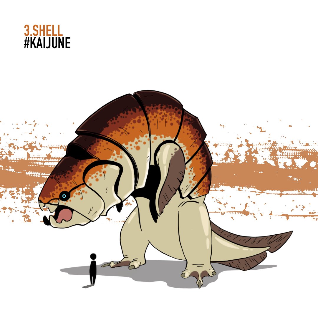 AlejandroLetosa's tweet photo. Kaijune day 3: Shell
#kaijune #kaijune2021 #creaturedesign #monster #godzilla #duncleosteus #conceptart https://t.co/oRwslBjOZh