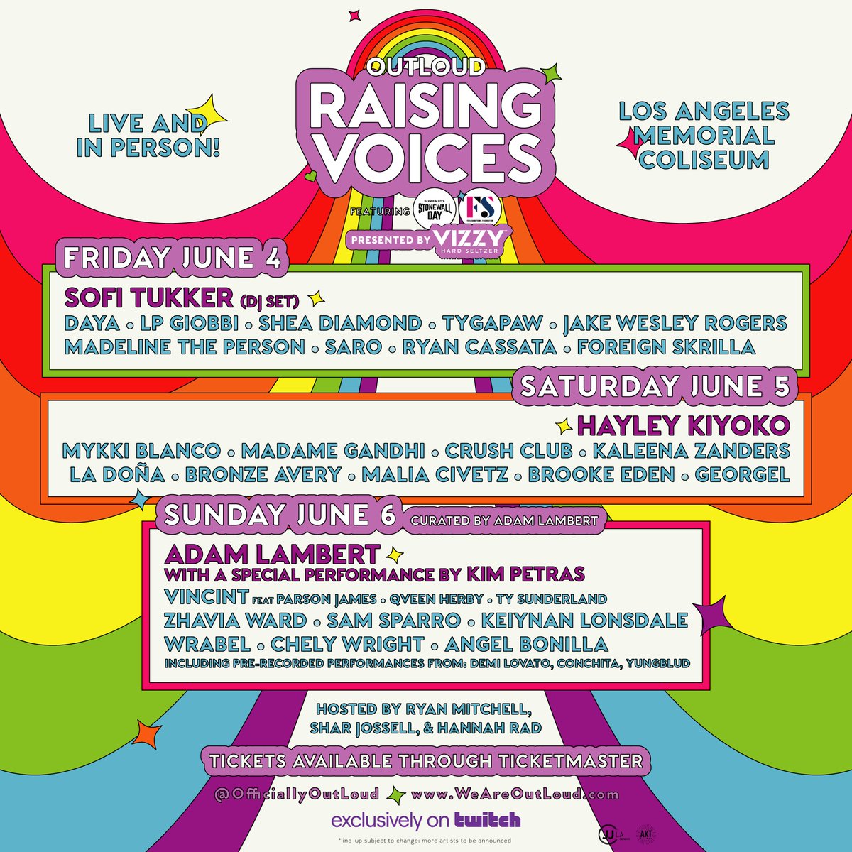 Jayne Bussman-Wise (@jaynebwise) on Twitter photo Proud to support <a href="/REALPRIDELIVE/">Pride Live</a>'s #StonewallDay this Sunday curated by <a href="/adamlambert/">ADAM LAMBERT</a> for his <a href="/FSFoundation_/">Feel Something Foundation</a>. Part of <a href="/WeAre_OUTLOUD/">OUTLOUD</a>: Raising Voices LIVE concert & streaming on Twitch! Txt REBEL to 243725 to support <a href="/translashmedia/">translashmedia</a> & <a href="/TransTechSocial/">Trans Tech Social</a> twitch.tv/officiallyoutl… Proud to support <a href="/REALPRIDELIVE/">Pride Live</a>'s #StonewallDay this Sunday curated by <a href="/adamlambert/">ADAM LAMBERT</a> for his <a href="/FSFoundation_/">Feel Something Foundation</a>. Part of <a href="/WeAre_OUTLOUD/">OUTLOUD</a>: Raising Voices LIVE concert & streaming on Twitch! Txt REBEL to 243725 to support <a href="/translashmedia/">translashmedia</a> & <a href="/TransTechSocial/">Trans Tech Social</a> twitch.tv/officiallyoutl…