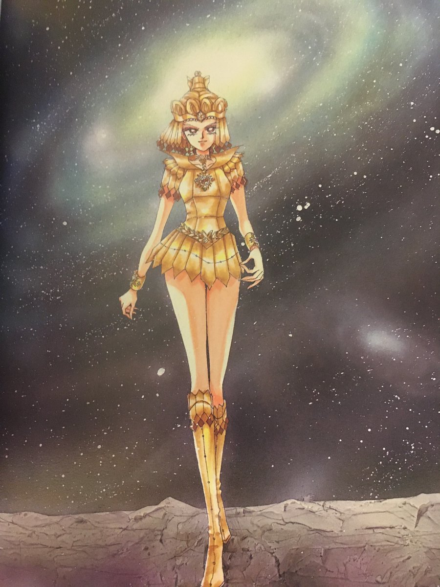 The nightmare is over the battle is won. Now the reign of the Golden Queen has begun. #SailorMoon #美少女戦士セーラームーン #manga #SailorGalaxia