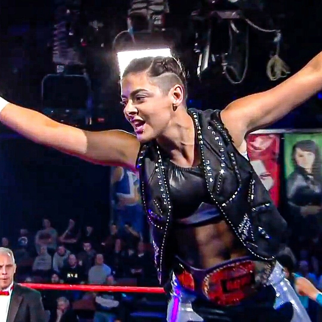 outinthering's tweet photo. 18) @CharlieMorganuk The Ace of @ProWrestlingEVE shares her groundbreaking journey in @outinthering #OutIsIn #ComingFall2021 https://t.co/KPJqXiahl7 https://t.co/CeUikNmgaw