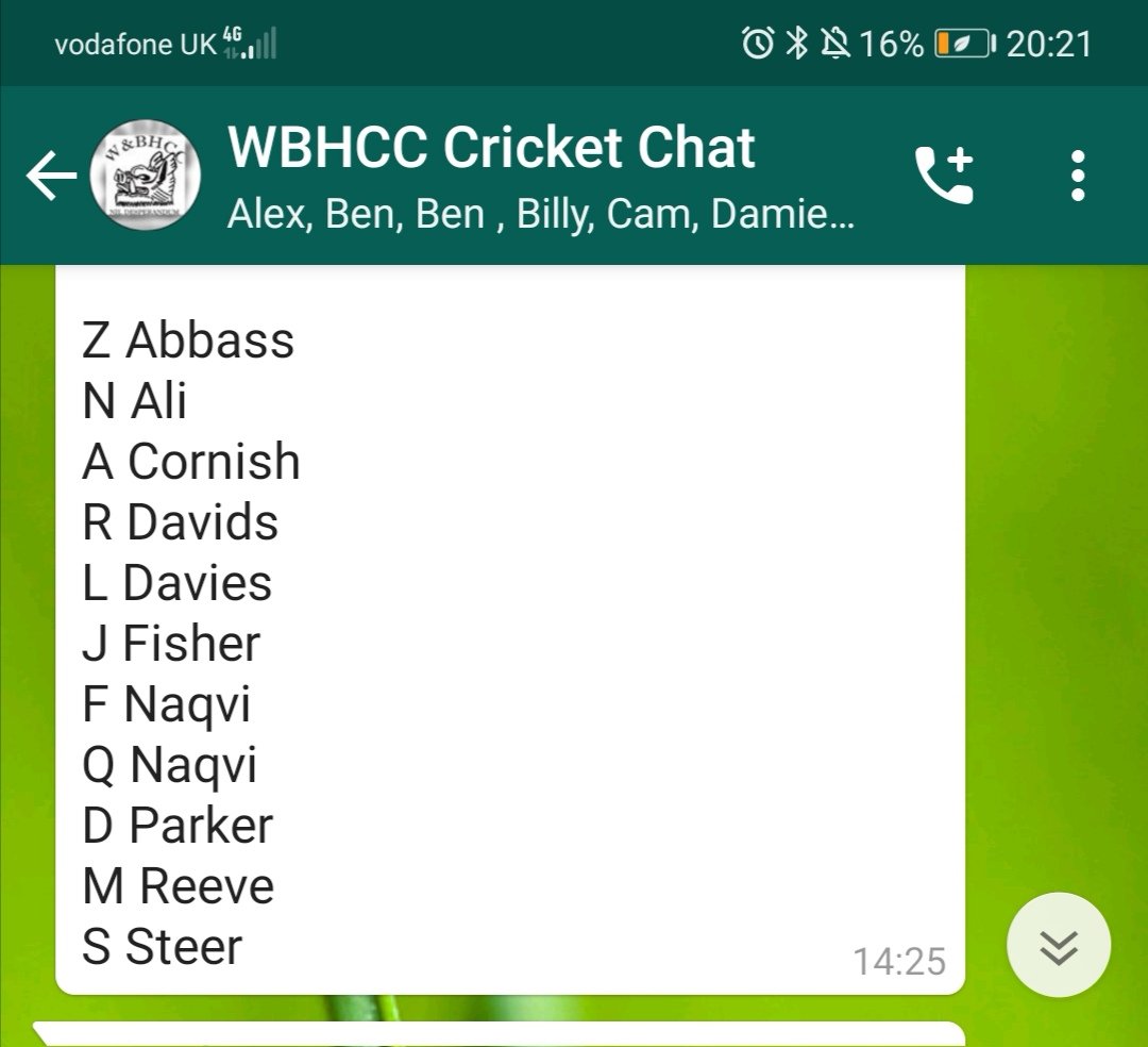 Wootton&BoarsHill CC (@wandbhcc) on Twitter photo The teams have finally been selected for tomorrows games the ones are away <a href="/WolvercoteCC/">Wolvercote Cricket</a> and the 2s are away @ golden sparrows (cant find a tag) #uptheboars The teams have finally been selected for tomorrows games the ones are away <a href="/WolvercoteCC/">Wolvercote Cricket</a> and the 2s are away @ golden sparrows (cant find a tag) #uptheboars