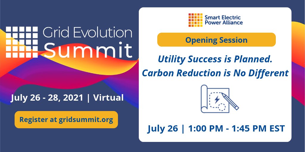 SEPAPower's tweet photo. This SEPA #GridSummit session will reveal how #utilities with strong #carbonreduction commitments have made the greatest progress towards achieving a clean & modern #grid.
Learn how to replicate their success & accelerate change: https://t.co/tcwmcFTE97 https://t.co/zi9g8CUcnT