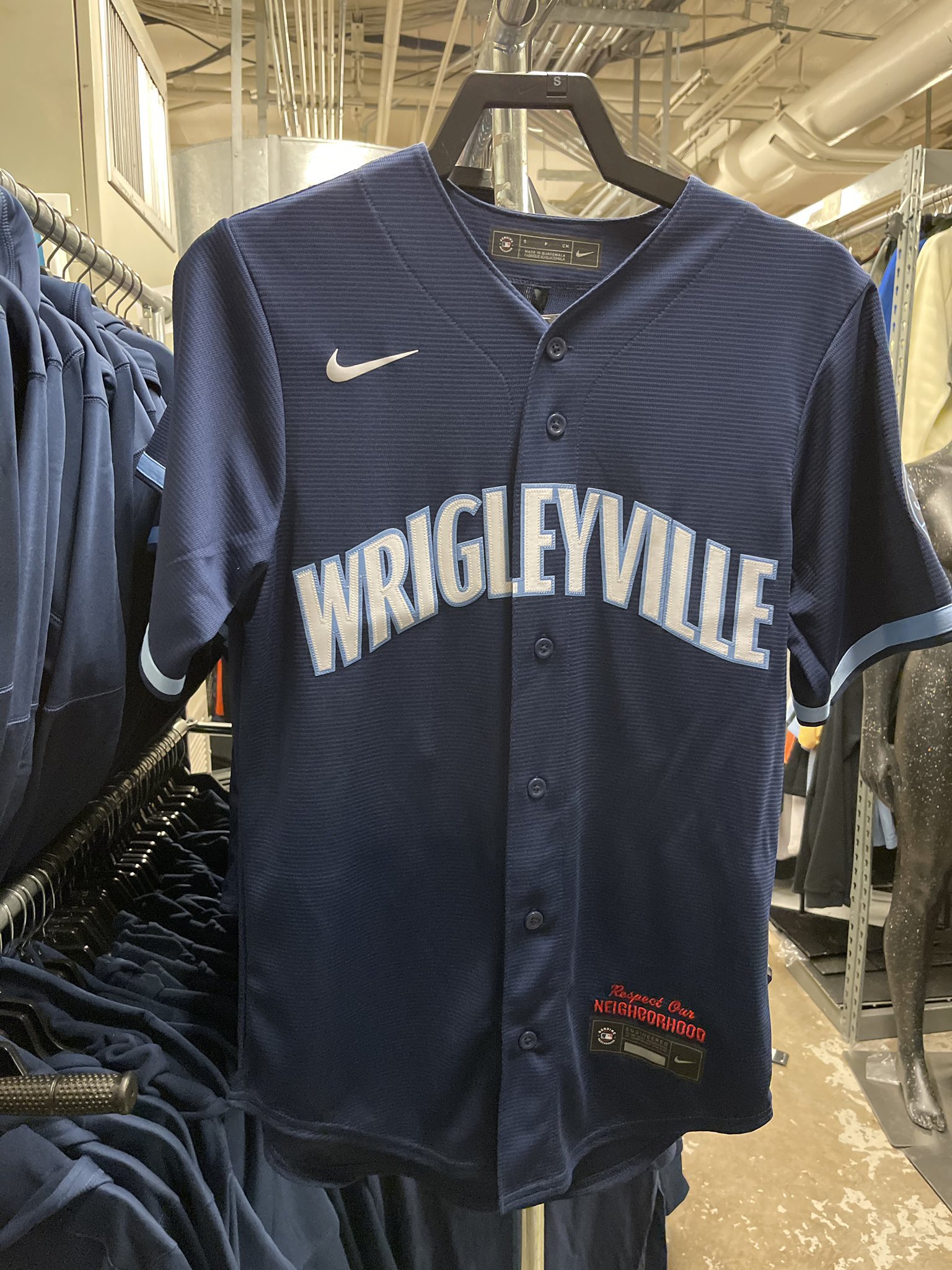 Barstool Chicago on X: Leaked images of the Cubs new city connect jerseys.  Thoughts?  / X