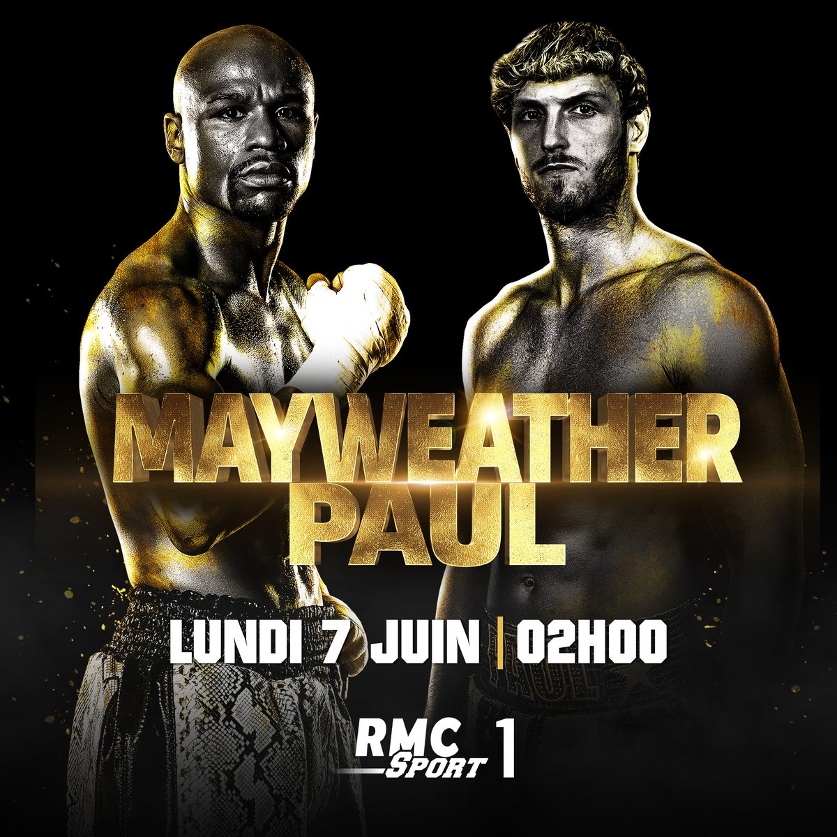 🥊 Une légende de la boxe peut-elle tomber face à un amateur ? 

4 ans après le "Money Fight" contre McGregor, Floyd Mayweather revient face à Logan Paul, l'influenceur superstar aux 23 millions d'abonnés sur Youtube.

📺 RDV dans la nuit de dimanche à lundi à 2h sur RMC Sport 1
