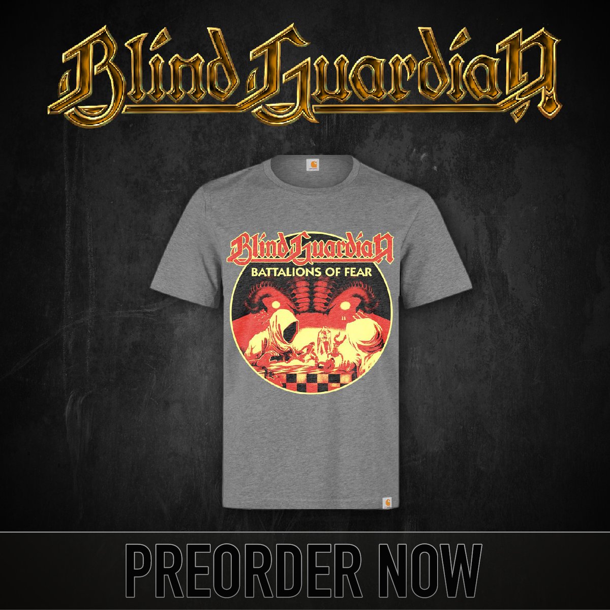 blind_guardian's tweet photo. Hey Bards!

We have a new shirt in our Australian store ready for pre-order. The shirt will be shipped around the 23rd of July!

Get it now! https://t.co/Vlo1axYLzc

#blindguardian #australia #onlinestore #merchandise #merch #clothing #bandshirts #prettycoolstuff https://t.co/OP1gSQPWGH