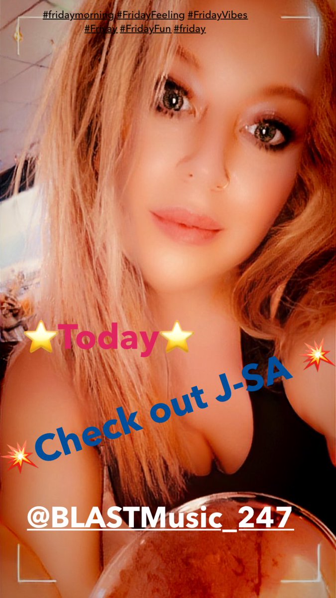 jenimegs's tweet image. Good Morning ☀️ Everyone!! Let’s get this weekend started off right!!! 💫💫⭐️💥💥@BLASTMusic_247 #BLASTit #music #NewMusicFriday  💃🎶🎼🎵🎤🎧🎸🥁❤️💕💥💥💫