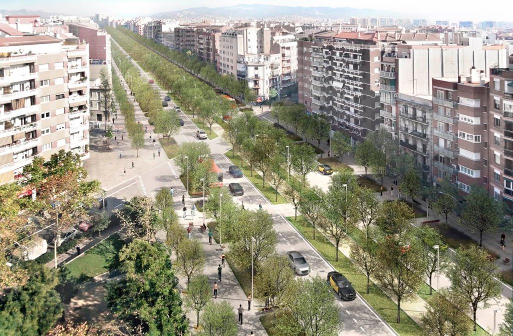 Com serà la Meridiana entre Mallorca i Fabra i Puig?
🚘 Dos carrils de circulació per sentit
🚲 Carril bici segregat de doble sentit a la mitjana central
🌳 13.000 metres quadrats més de verd
🚶🏾 Nous passos de vianants
🗨️ Més zones d'estada
ajuntament.barcelona.cat/ecologiaurbana…