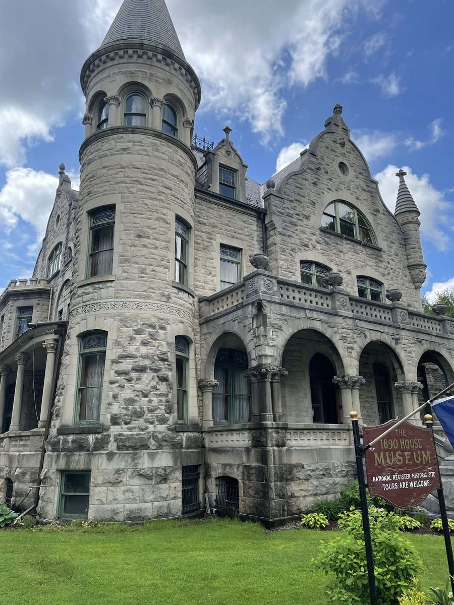 1890House's tweet photo. In June of 1890, the Wickwire family finally moved into the house after its construction took 18 months. Stop by this upcoming week for a tour to celebrate the house’s 131st birthday!#MuseumWeek2021 https://t.co/1CRiKGTmkb