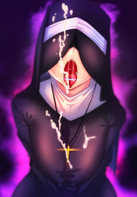 ちょっと前に描いたやつ発掘した
こういう目隠しシスター好き 