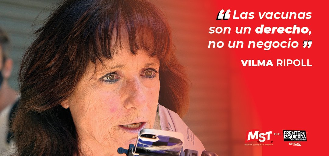 vilma_ripoll's tweet photo. Nos dicen que no alcanzan las vacunas cuando en Garín ya se produjeron 90 millones de dosis y se fueron del país. Tenemos que declarar de utilidad pública todos los laboratorios que las producen. https://t.co/Hf8fyMIHsN