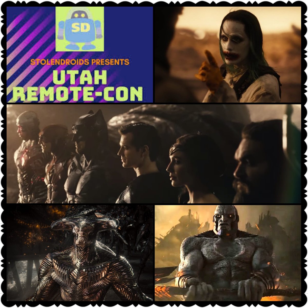 eilfmovies's tweet photo. Our Mini Episode this week is the panel from @UtahRemoteCon where we are joined by @LettuceInnTTRPG @moviesmakeus @actionfiguretheatre & @ItWasAShtShow to discuss Zach Snyder's Justice League!!! Enjoy!!!
https://t.co/VXlSaCyuRV
#utahremotecon #snydercut https://t.co/FxUi6kikBY