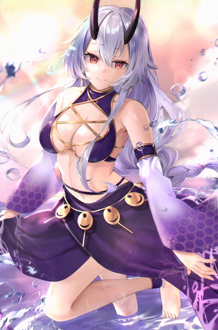 水着巴さんピックアップ🎊🎮✨
1〜3臨の絵とらくがきまとめ〜! #FGO #fatego 